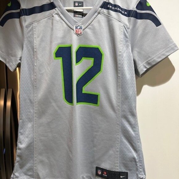 Authentic Nike NFL Seahawks Jersey #12 FAN Size Medium - Picture 1 of 5